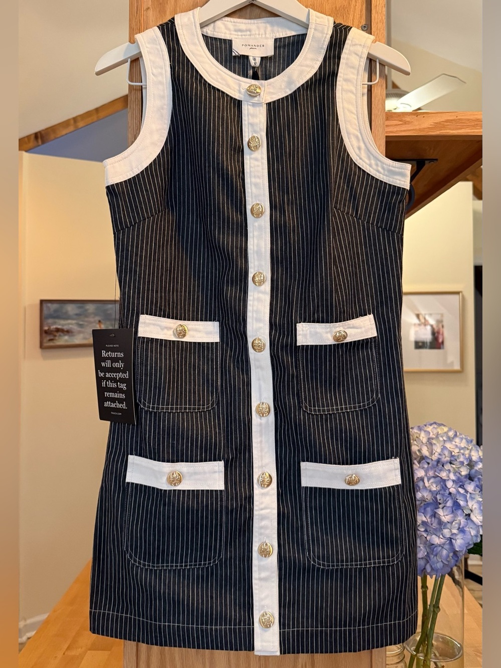NWT Pomander Place Button Dress